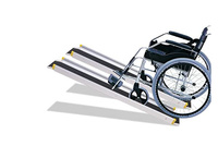 Hliníkové nájezdy pro invalidní vozík